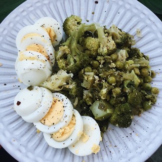 Eggs and broccoli from protein blog recap
